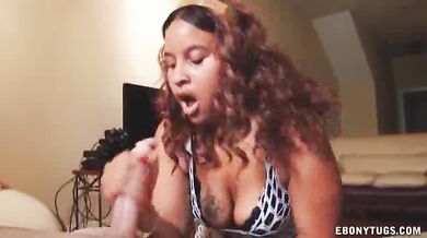 Chubby Teen Ebony Handjob