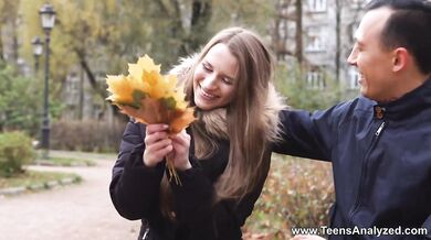 Autumn romance and first anal