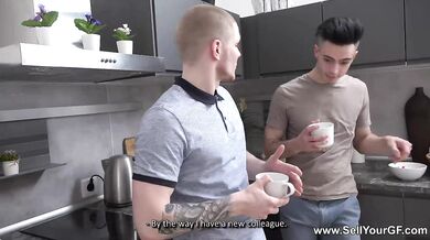 Eager teeny fucks not-her-bf