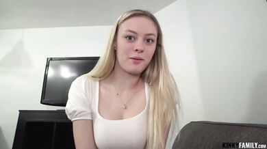 Younger stepsister seduced me