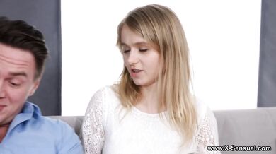 Hard anal for sensual blonde