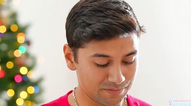 Cumming Down My Stepmoms Chimney On Christmas