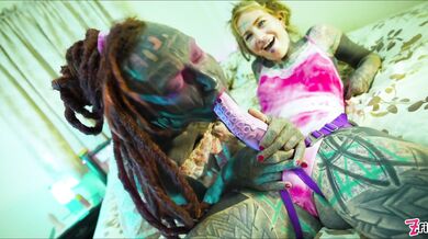Hardcore Tattoo Couple Femdom