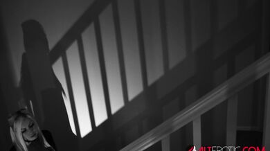 Robin Coffins In Claxxxic Black White Tease Video