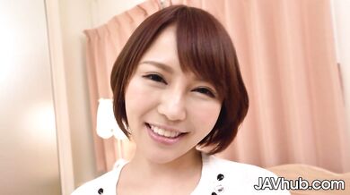Mio Futaba After travelling around a bit Mio Futaba can’t wait to grab a hard dick