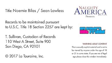 Noemie Bilas fucking in the with her small tits