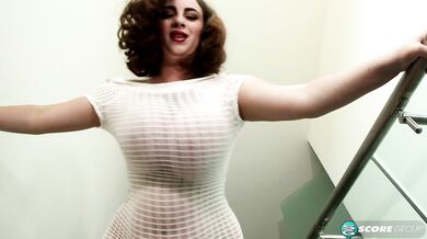 Big-boobed, Beautiful Brunette