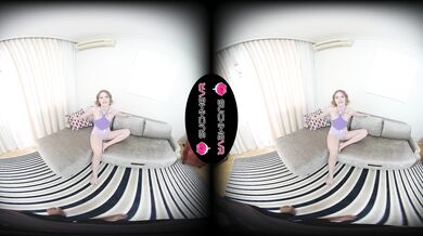 Stella Bliss Enjoys Her First Black Cock In VR