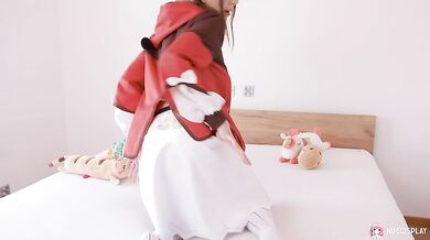 Lymia Marks Creampied As Klee From Genshin Impact