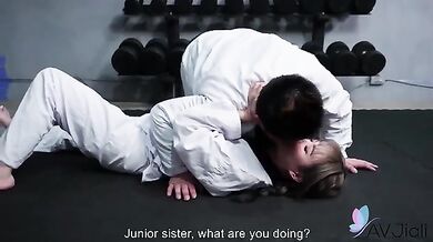 Bad Bad Fucks Her Karate Master In The Dojo