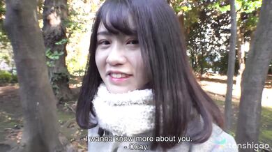 Japanese Rui Adachi is fucked in doggy style and loves that!