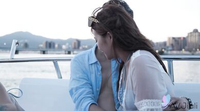 Stacy and friends spend the day on a boat playing and fucking