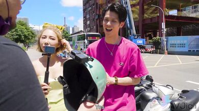 Stacy goes on a first date and they get a hotel room to fuck