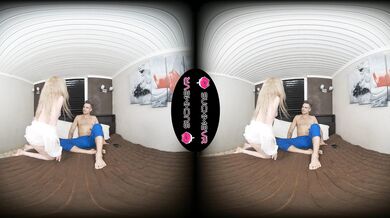 Eva Barbie is wearing the sexiest lingerie today to tease her lover