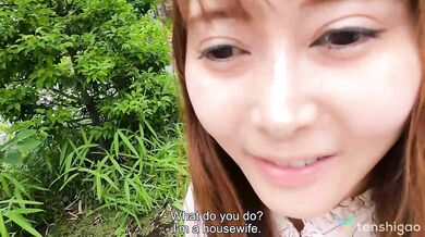 Japanese cheating wife Miki Motohashi comes to us to fuck