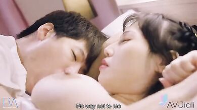 Taiwanese babe Xiao Ye Ye gets dicked doggystyle by her stepbro