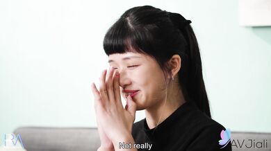 Japanese teen Han Yan gets interviewed and fucked deeply