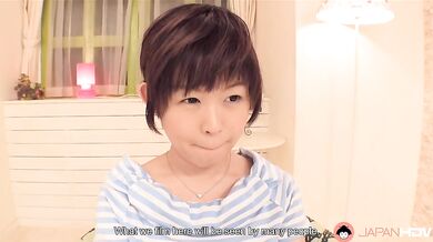 Kaho Miyazaki our girl from next door gives great blowjobs