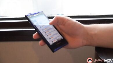 Naho Hazuki visits a client in his hotel room to spend the evening