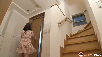 Maiko Saegimi meets her lover after a long absence and fucks him