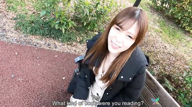 An Takada is our newest cafe girl turned amateur nude model