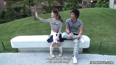 Yume Mizuki and Koto Shizuku have a double date that ends in an orgy