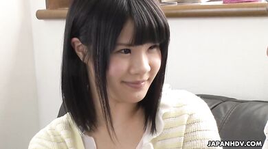 Ami Oya is home alone for the day when a neighbor comes to visit