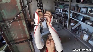 Maria Ono fucked by two ninjas, as a prisoner
