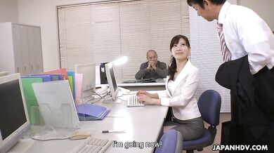 Cheating wife Noeru Mitsushima loves cum