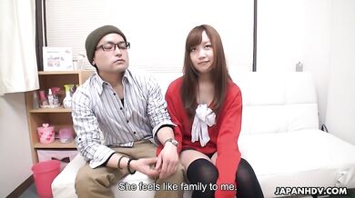 Kana Sendo and her boyfriend show up and Kana gets fucked in front of him