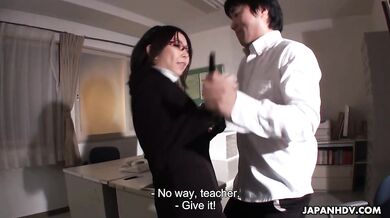 Hot Teacher Minami Kitagawa has to keep her dirty secret safe