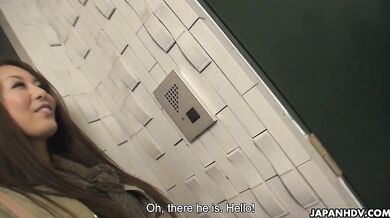 Akari Asayiri is fucked after enjoying shower