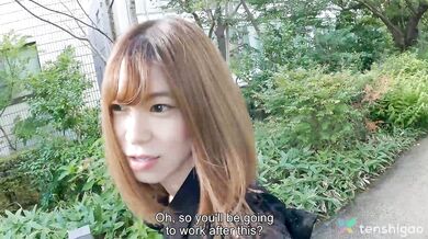 Hostess from a high end Tokyo club, Miss Nono Sakurai gets naked