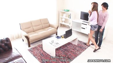 Anna Anjyo answers an ad for a roommate and fucks to live rent free