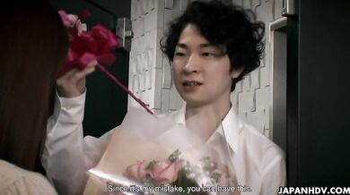 Tsubaki Kato meets a younger man when her husband is at work