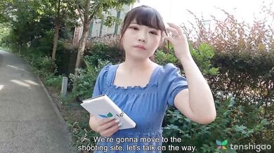 Housewife Asami Wakana comes to us to get naked and fuck
