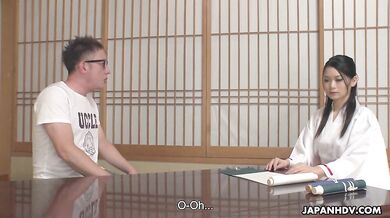 Sinful Therapist Ako Nishino Gets Dicked Hard