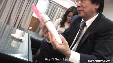 Playing with fire makes Nao Kato horny