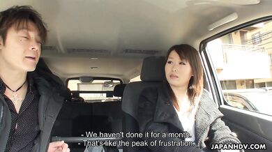 Manami Nakasugi accompanies a strange man to his house to cheat