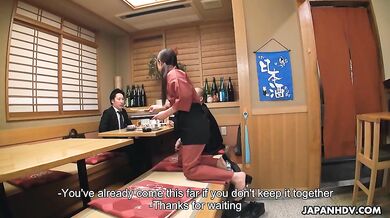 The magic restaurant with Kyoka Makimura and Sakura Aoi fucking men