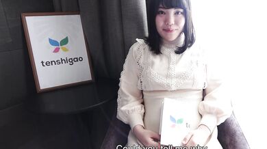 Ryo Izumi takes off her dress and reveals a chubby figure