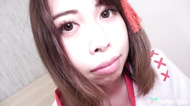 Lovely Amateur Japanese girl Miss Risako Goto in costume today