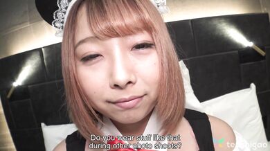 Rio wears a sexy cosplay during our afternoon of fuck