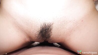 Manami Morishita is back and wears a school cosplay