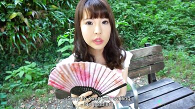 Aya overreacts when she plays with a toy in her clit