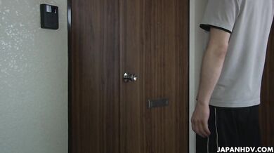 Tsubaki Kato continues to cheat on hubby in bed