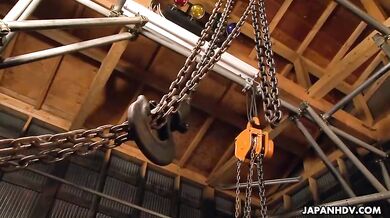 Wild girl needed an action to be calmed down