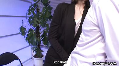 Police lady knows how to do her job very good