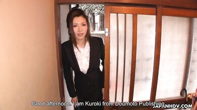 Office lady got fucked in a private home