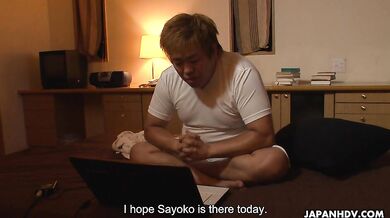 Lonely wife is often amusing herself online